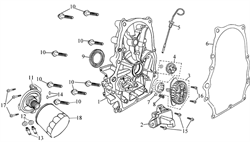 фланцевый болт М10Х80 \ BOLT, FLANGE, M10?80 бензогенератора Elitech БЭС 12000 Е (рис.10) 0101095200