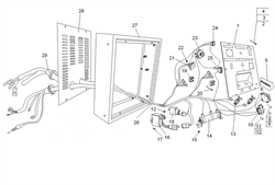 волтметр бензогенератора Elitech БЭС 2500 Р (рис.21) 281910010T56P