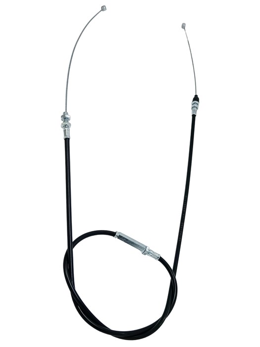 Трос поворота снегоотвода SD180-920 снегоуборщика Интерскол СМБ-46/3  (трос 137 см, рубашка 99 см)