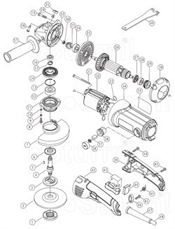 AG9513P-3 фланец внутренний (D44, d14 паз 18мм) /INNER FLANGE/ Sturm! AG9513P-3