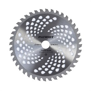 {{photo.Alt || photo.Description || 'Нож PATRIOT TBS 40 для триммера (230х25.4 мм, 40 зубьев)'}}