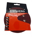 Шлифлист Redverg для эксцентриковых шлифмашин 8 отверстий 125 мм Р80