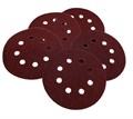 Шлифлист Redverg для эксцентриковых шлифмашин 8 отверстий 125 мм Р80