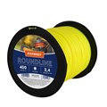 Леска Roundline D 2,4 мм L 400 м (круглая, желтая) 44266