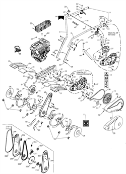 Шкив культиватора Caiman Compact 40 MC (рис. 16) - фото 14244