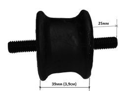 Подушка-амортизатор виброплиты  70-100 кг