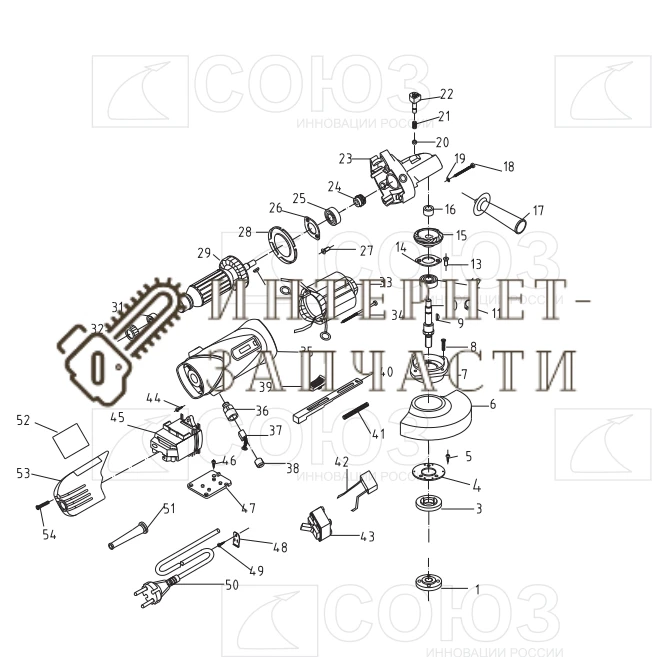 Подшипник 6000  болгарки Союз УШС-9012 №25 УШС-9012-25