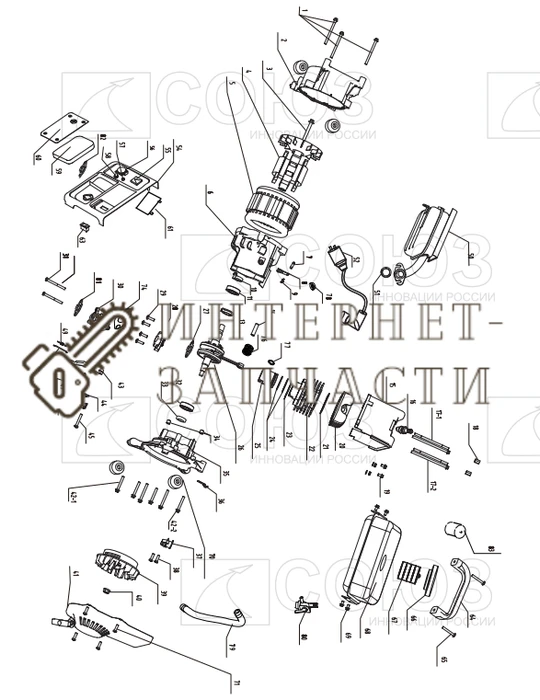 Кран Топливный бензогенератора Союз ЭГС-8711-80 ЭГС-8711-80