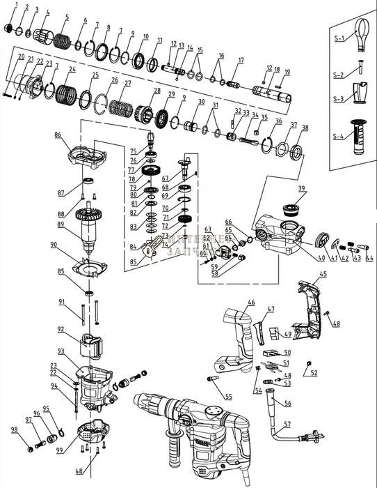 Кольцо перфоратора Redverg RD-RH1400-71 6645866_RD