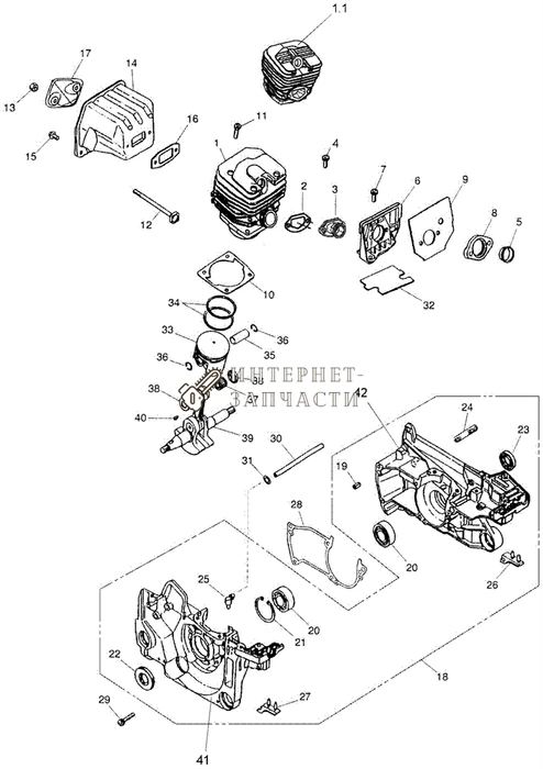 Крышка маслонасоса бензопилы Redverg RD-GC62-20-5-15 6646488_RD