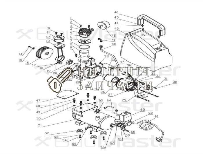Штуцер компрессора BAUMASTER AC-9406LX-41 AC-9406LX-41