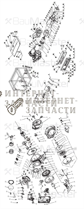 Изолятор генератора BauMaster PG-8755EX-2-103 390467