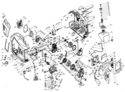 Пробка маслозаливной горловины с щупом 11221-A142-0000 генератора инверторного типа Elitech БИГ 1000  (рис.104) - фото 21686
