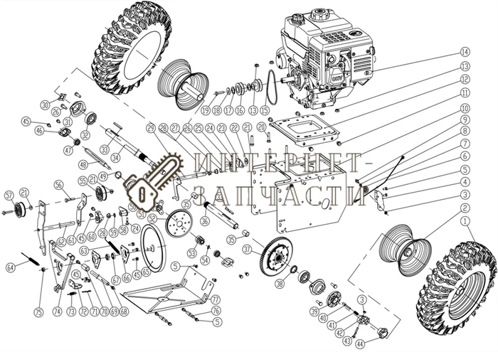 Пружина снегоуборщика RedVerg RD-SB71/1150BS-E №73 436497
