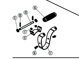 Рукоятка поз. 90 DB 400 отбойного молотка PATRIOT DB 400 (140301400) EAN8-20071059 (SK) 2017 457189