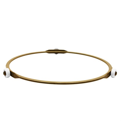 Кольцо вращения тарелки Eurokitchen для СВЧ-печи, диаметр кольца 180 мм, диаметр ролика 12 мм