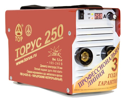 Сварочный инверторный аппарат ТОРУС-250