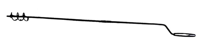 Рычаг привода желоба  снегоубощика Калибр МУ-5,5 - фото 447051