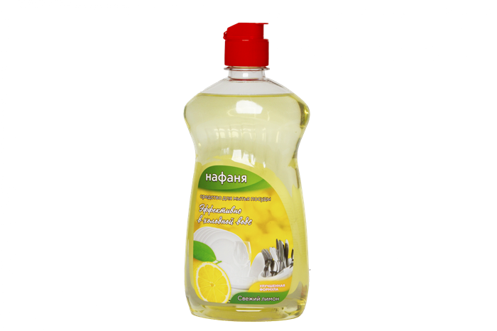Cредство для мытья посуды Нафаня, Свежий лимон, 500мл