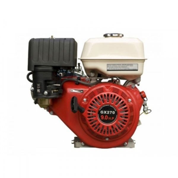 Двигатель бензиновый GX 270 Е (V тип) конусный вал электростартер - фото 449190
