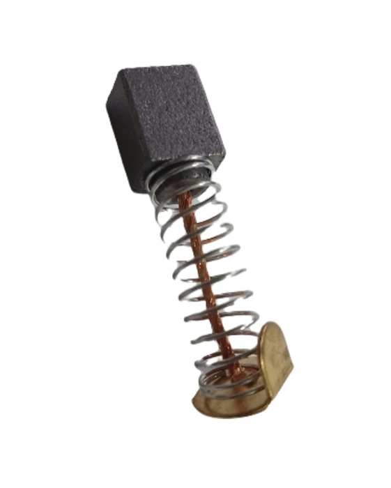 Щетка угольная 6x8x10 пятак-пружина УШМ Sturm! AG9012 ( 1шт)