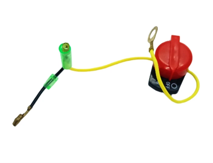 Выключатель зажигания Kimotozip, три провода, для двигателя GX120-GX390 с датчиком уровня масла