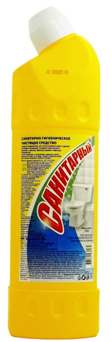 Cредство чистящее САНИТАРНЫЙ-Щ санитарно-гигиеническое 750 г (флакон утенок)