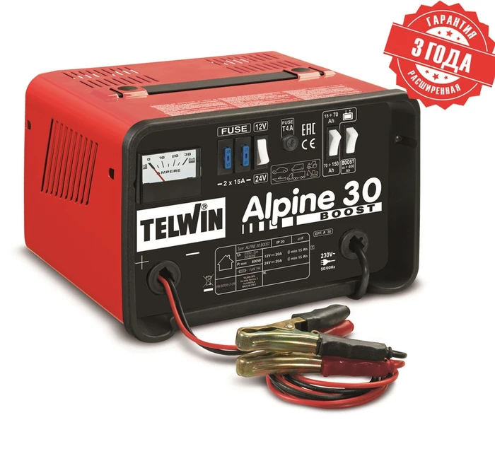 Зарядное устройство ALPINE 30 BOOST 230V 12-24V 3648