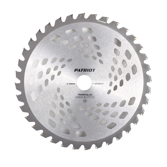 Нож PATRIOT TBS 36 для триммера (230х25.4 мм, 36 зубьев) 42374