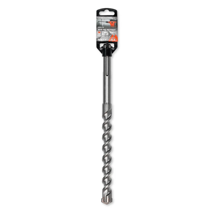 Бур по бетону SDS-max METALLICA Ultra 25х340/200 мм, 2 спирали 53