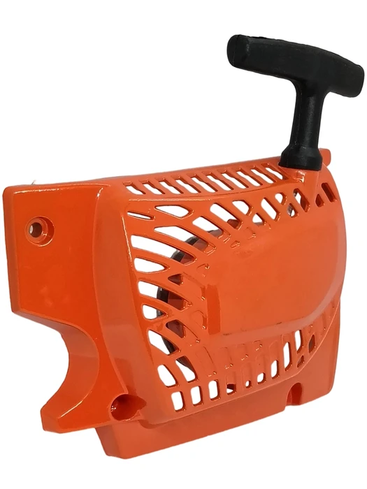 Стартер в сборе металлический бензопилы CARVER RSG-45-18K, RSG-52-20К