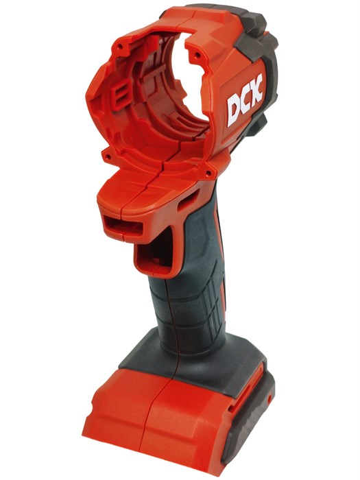 Корпус мотора (43, 56) дрели-шуруповерта аккумуляторного DCK KDJZ06-13Z