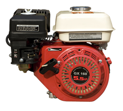 Двигатель GX 160 конусный вал для генераторов (длинна вала 7 см) - фото 5622