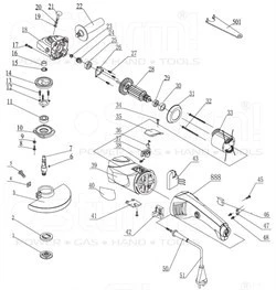AG9018E-33 статор 53х45х4 /STATOR/ Sturm! AG9018E-33