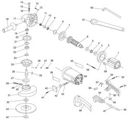 AG9123P-44 щеткодержатель /BRUSH HOLDER/ STURM AG9123P-44