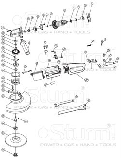 AG952P1-13 редуктор /GEAR BOX/ STURM AG952P1-13