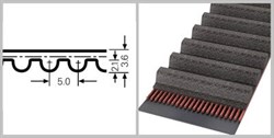 Зубчатый усиленный приводной ремень НТD 835 5М СХР - фото 58115