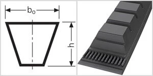 Ремень приводной клиновой  BХ 70  Li=1778mm, Ld=1823mm LC30212413