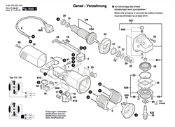 Винт DIN 7500, M4x10, SR10.2 болгарки Bosch GWS 660 (рис.49) - фото 60570