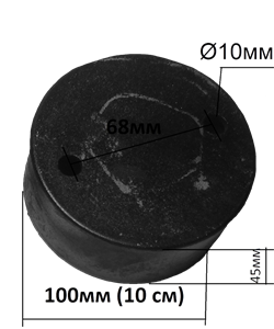 Резиновый амортизатор виброплиты - фото 6067