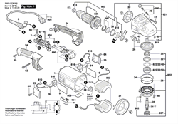 Ключ болгарки Bosch PWS 2000-230 JE (рис.892) - фото 60698