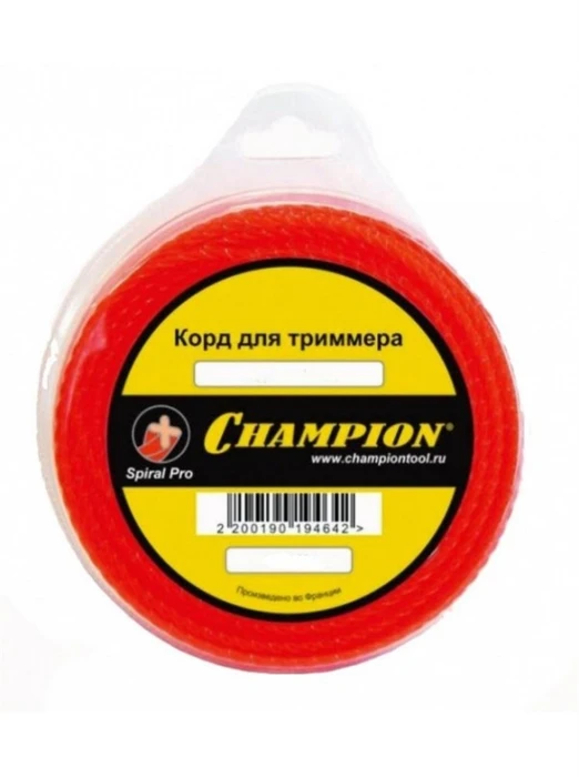 Корд триммерный CHAMPION  Spiral Pro 2.4мм *15м (витой) C5050