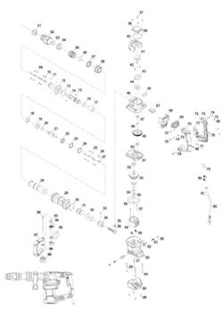 индуктивность перфоратора EINHELL TE-DH 1027 (4139090) (рис.80) 413909001080 - фото 66544