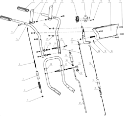 Саморез 4х15 снегоуборщика Elitech СК-7 (рис.14) 1500.120138
