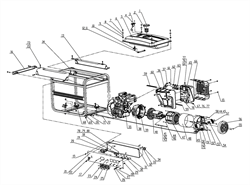 Амортизатор вибраций глушителя двигателя генератора FUBAG MS 5000 №68 - фото 71043