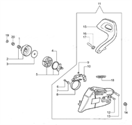 {{photo.Alt || photo.Description || 'Привод масляного насоса бензопилы EFCO 140 (рис.20)'}}