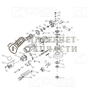 Кольцо Стопорное  болгарки Союз УШС-9012 №21 УШС-9012-21