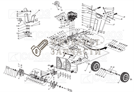 Двигатель снегоуборщика Союз  СУС-65 №1-127