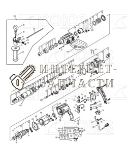 Пружина кручения  перфоратора Союз ПЕС-2585 №7 ПЕС-2585-7