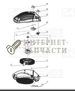 Термостат тепловентилятора Союз ТВС-2000-8 ТВС-2000-8